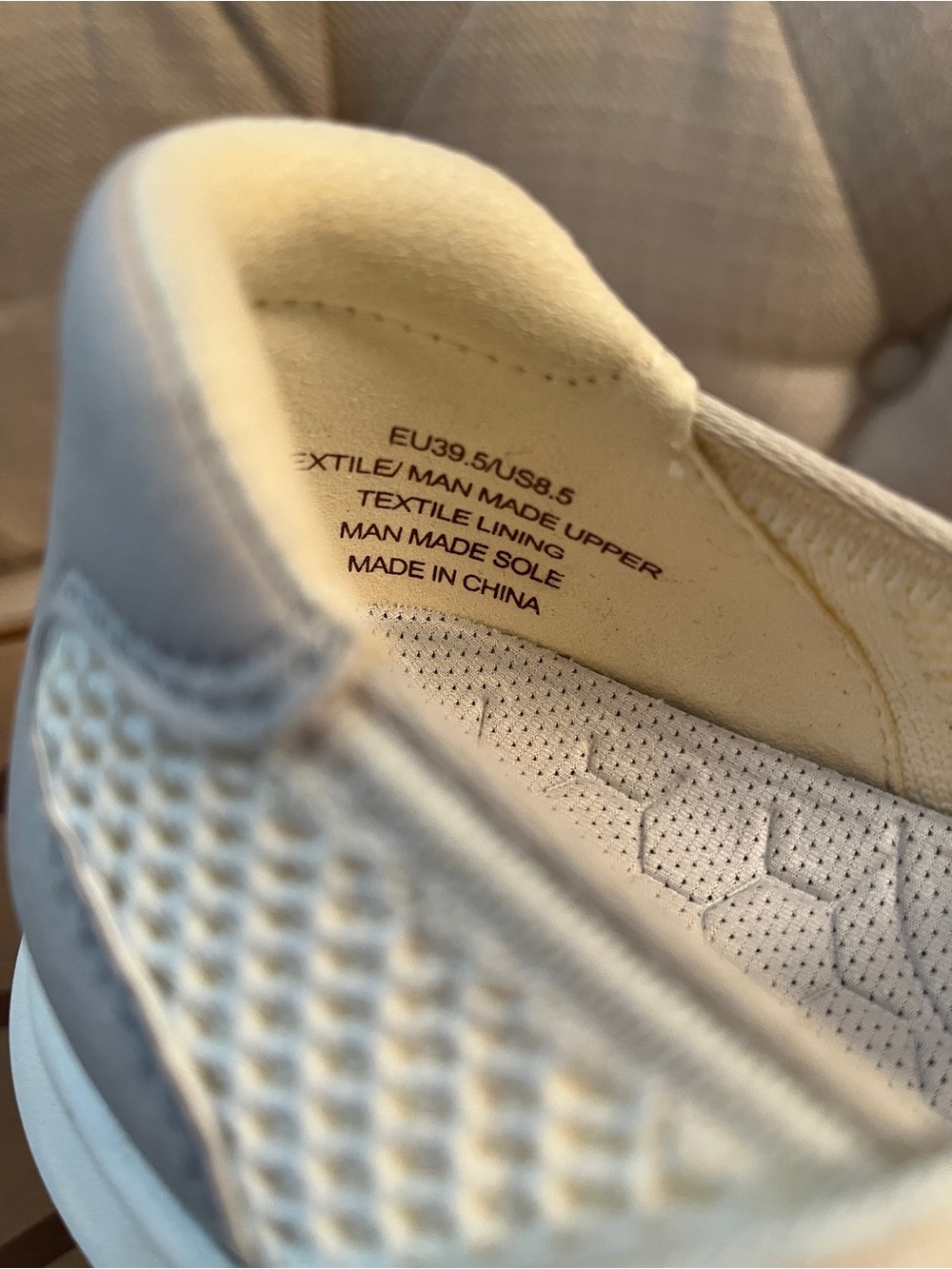 BRAND NEW Vivaia Walker Pro Mesh Hybrid Mary Jane (Isabeli) Gray/White - 8.5M - Picture 10 of 16